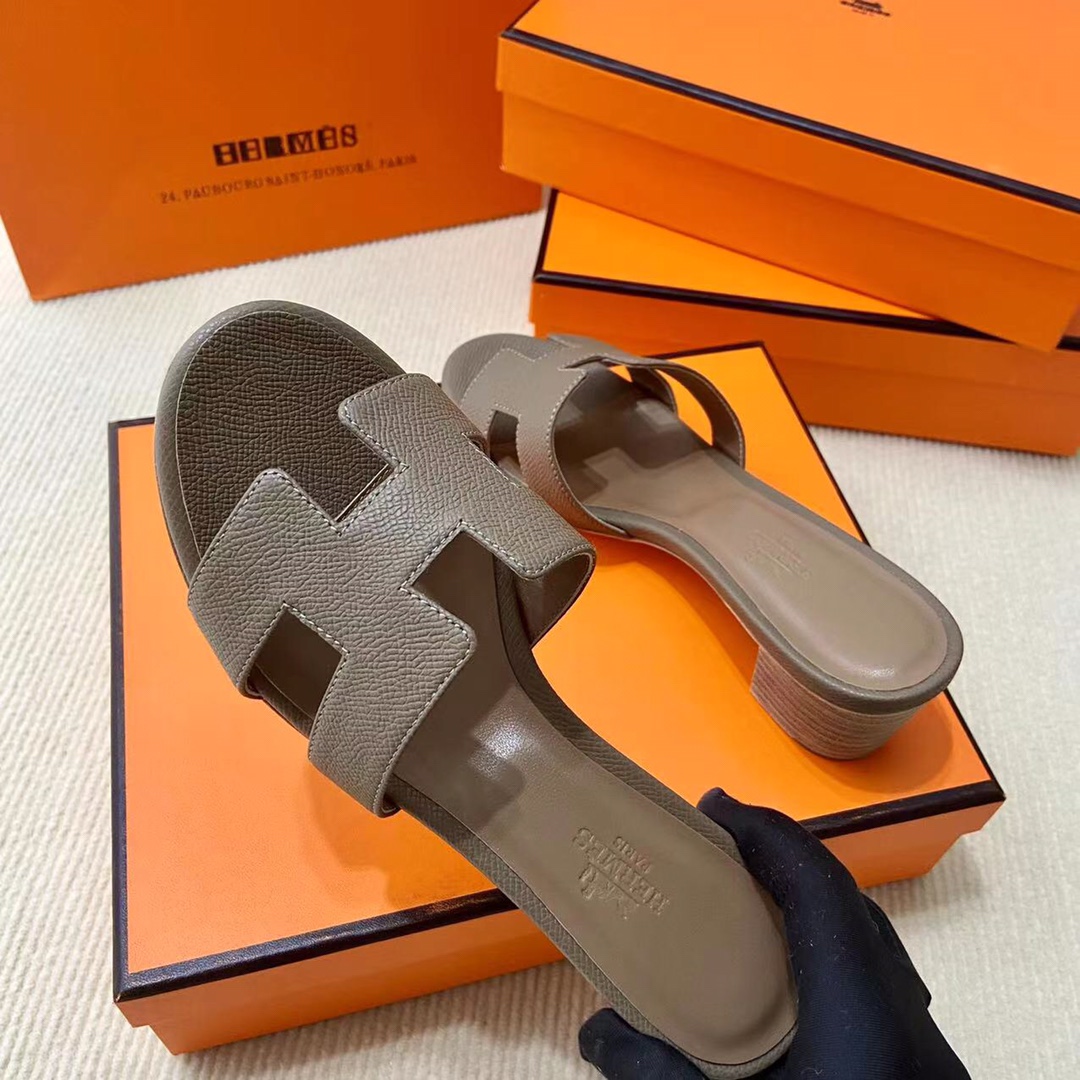 에르메스 올수공 오아시스 슬리퍼 샌들 앱송 18